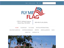 Tablet Screenshot of flymeflag.com
